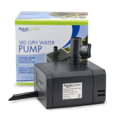 Pump, 180 GPH Water