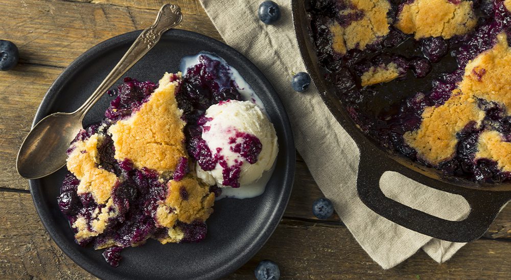 royal city nursery lets eat your summer harvest skillet dumplings in berry sauce