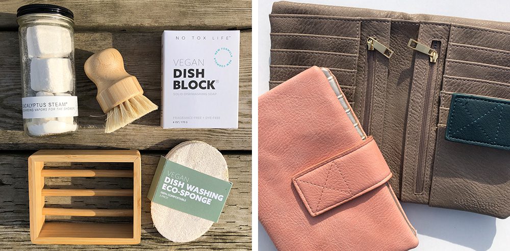 no tox cleaning products and louenhide bags