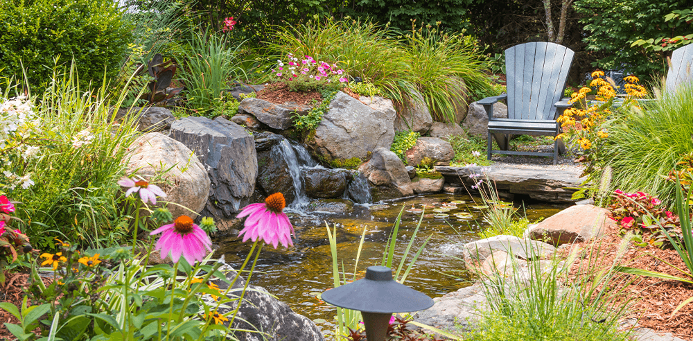 -relaxing water feature royal city nursery