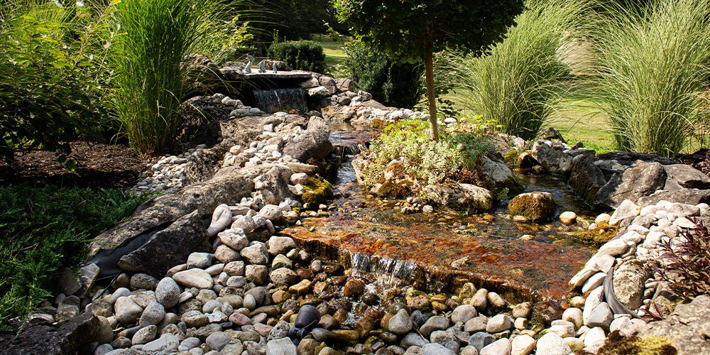Royal City Nursery -Planning Your Landscape -waterfall water feature