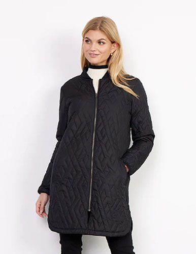 Royal City Nursery-Ontario-Soyaconcept clothing Tsuga Boutique Feature-quilted jacket