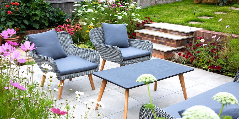 Royal City Nursery-Guelph-Ontario-Landscape Design Tips for Your Oddly Shaped Yard-patio furniture