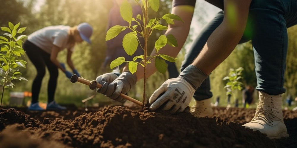 Royal City Nursery-Guelph-Ontario-Celebrate Our Earth Day Birthday-planting a tree