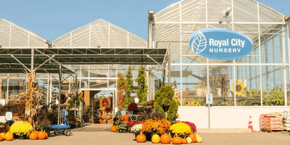 Royal City Nursery-Guelph Ontario-Landscaping for Fall-front of nursery in fall
