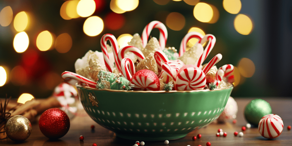 Royal City Nursery-Guelph Ontario-Guelph DIY Holiday Decor Guide-candy cane bowl