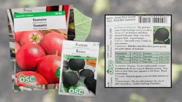 How to read a seed pack