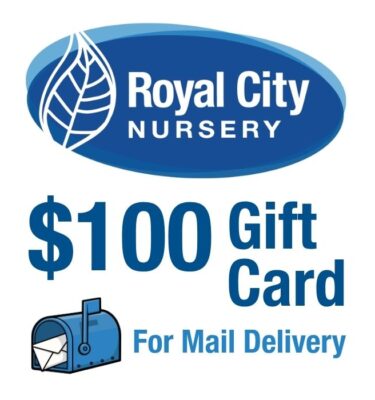 $100 Royal City Nursery Gift Card - For Mail Delivery
