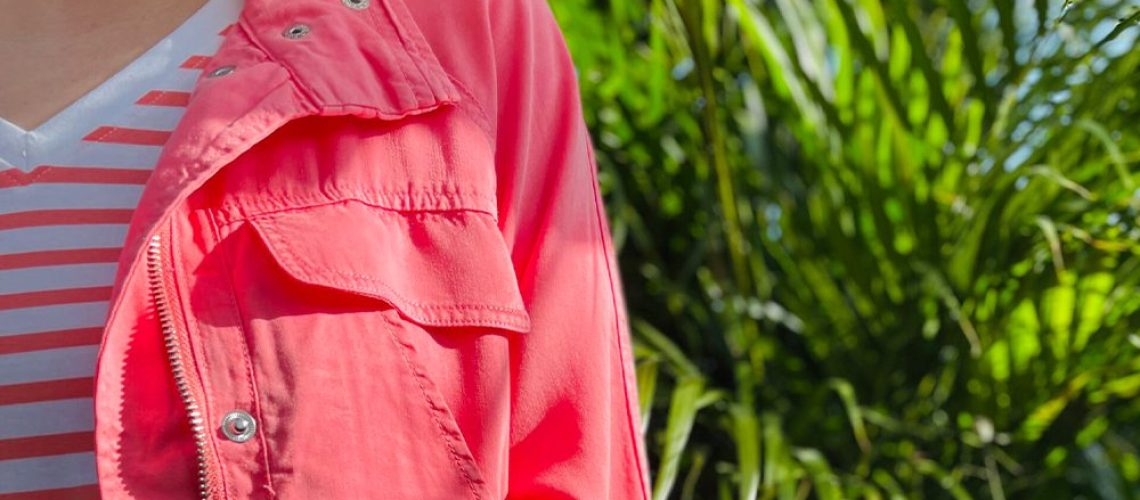 royal city nursery guelph spring outerwear trends pink punch jacket